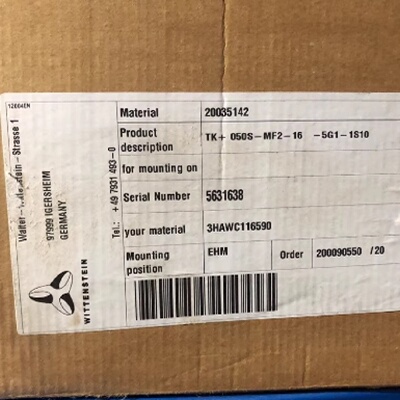 配件WITTENSTEIN埃尔法变速器TK050SMF2165G11S10议价