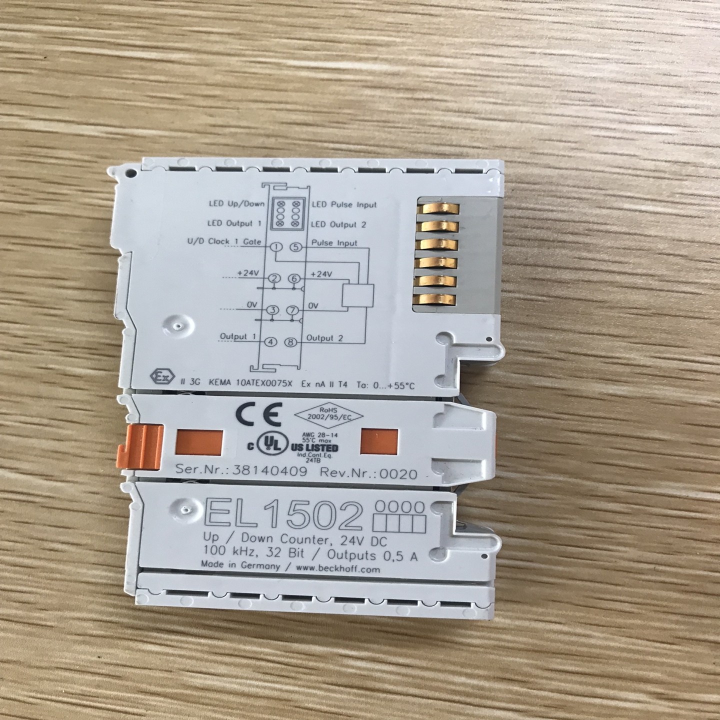 倍福模块EL1502 ，可带包装，量大从优~询价