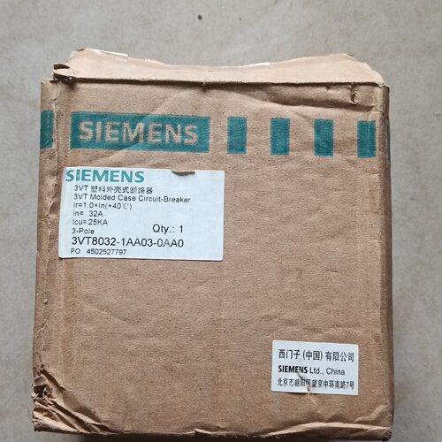 询-塑壳断路器3VT80321AA030AA0实物