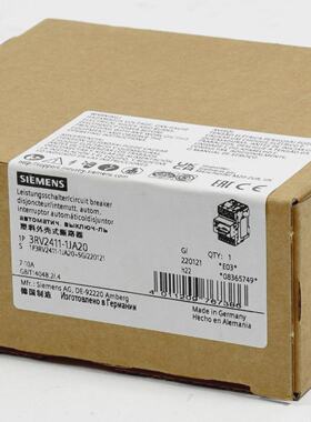 Siemens Sirius Leistungsschalter 3RV24111JA20 3RV2 4111JA20