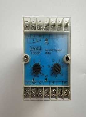 LECOM电流控制继电器LOC-3D，拆机现货，实物拍摄，成--议价商品