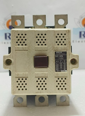 富士SC-6N(125)150A(100-127V50-60HZ)磁接触器3极免运费