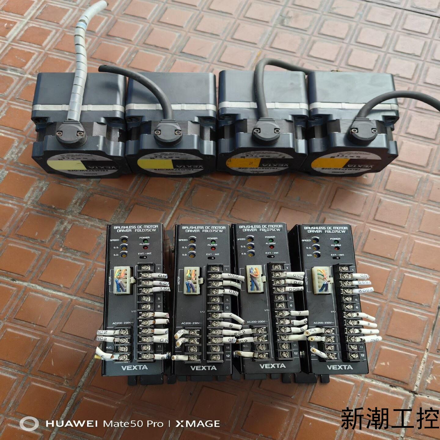 日本东方步进套装处理  驱动器FBLD75CW  电机F议价商品