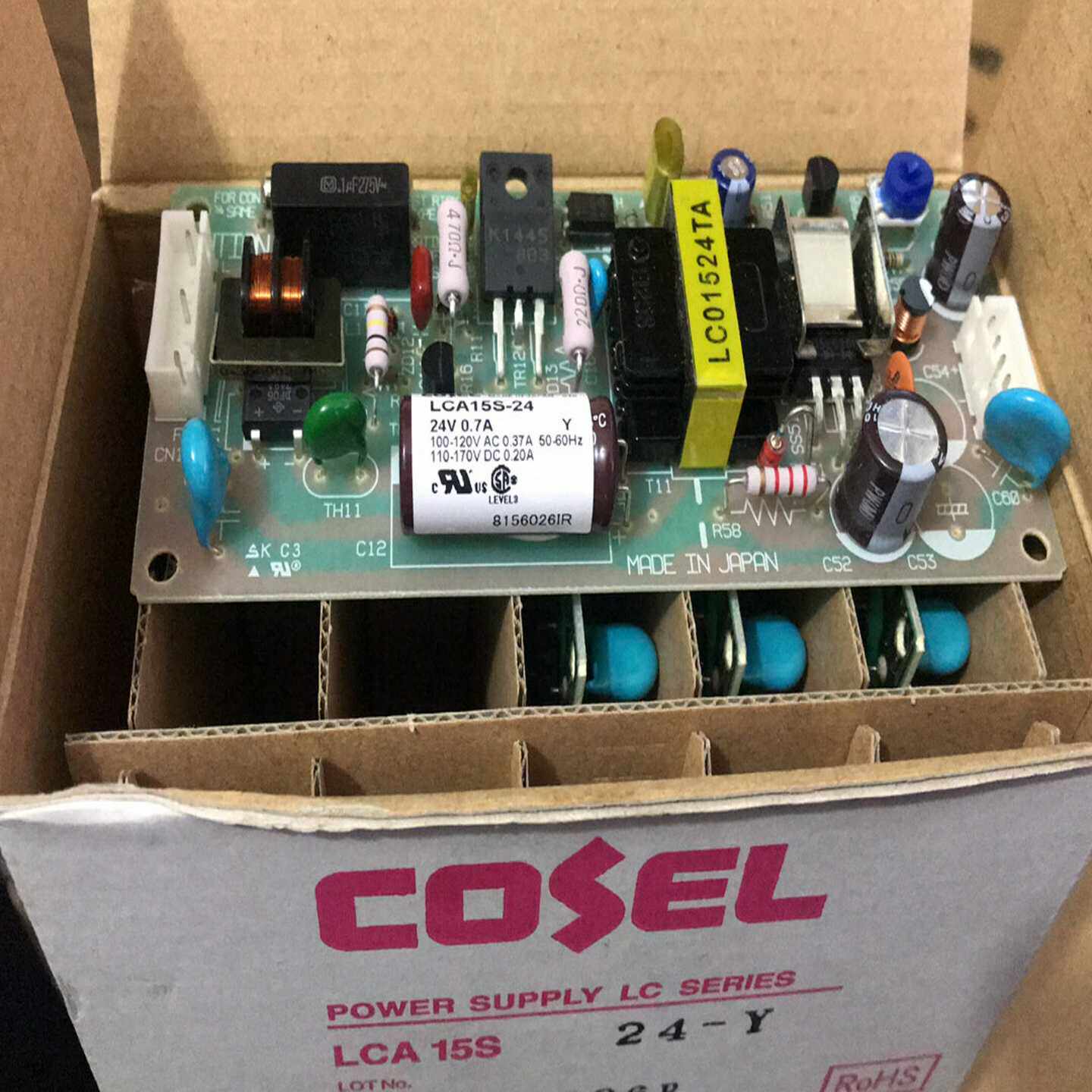 COSEL电源 LCA15S-24 Y 24V ~询价