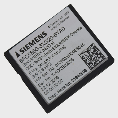 西门子Sinumerik840Dsl6FC5850-3XG20-6YA06FC5850-3XG20-6