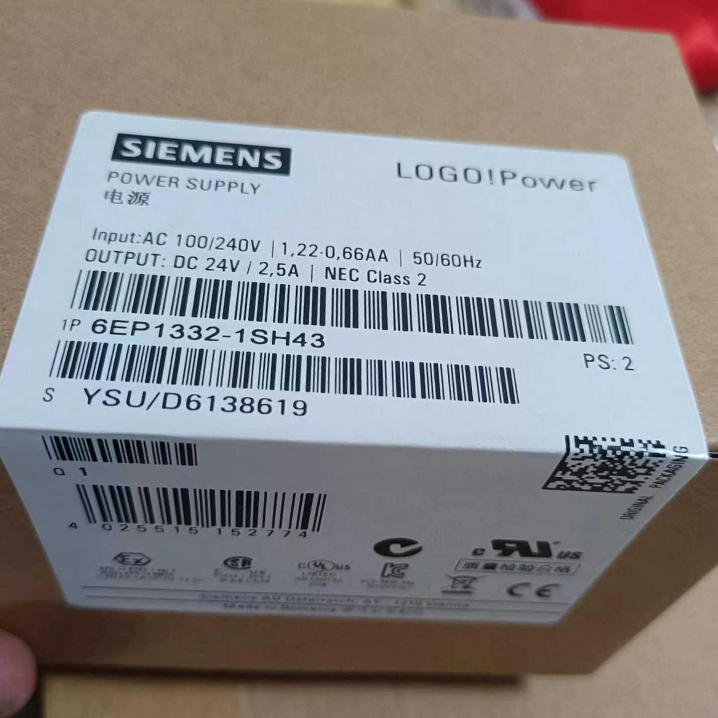 电源6EP1332-1SH43,包装齐全,询价