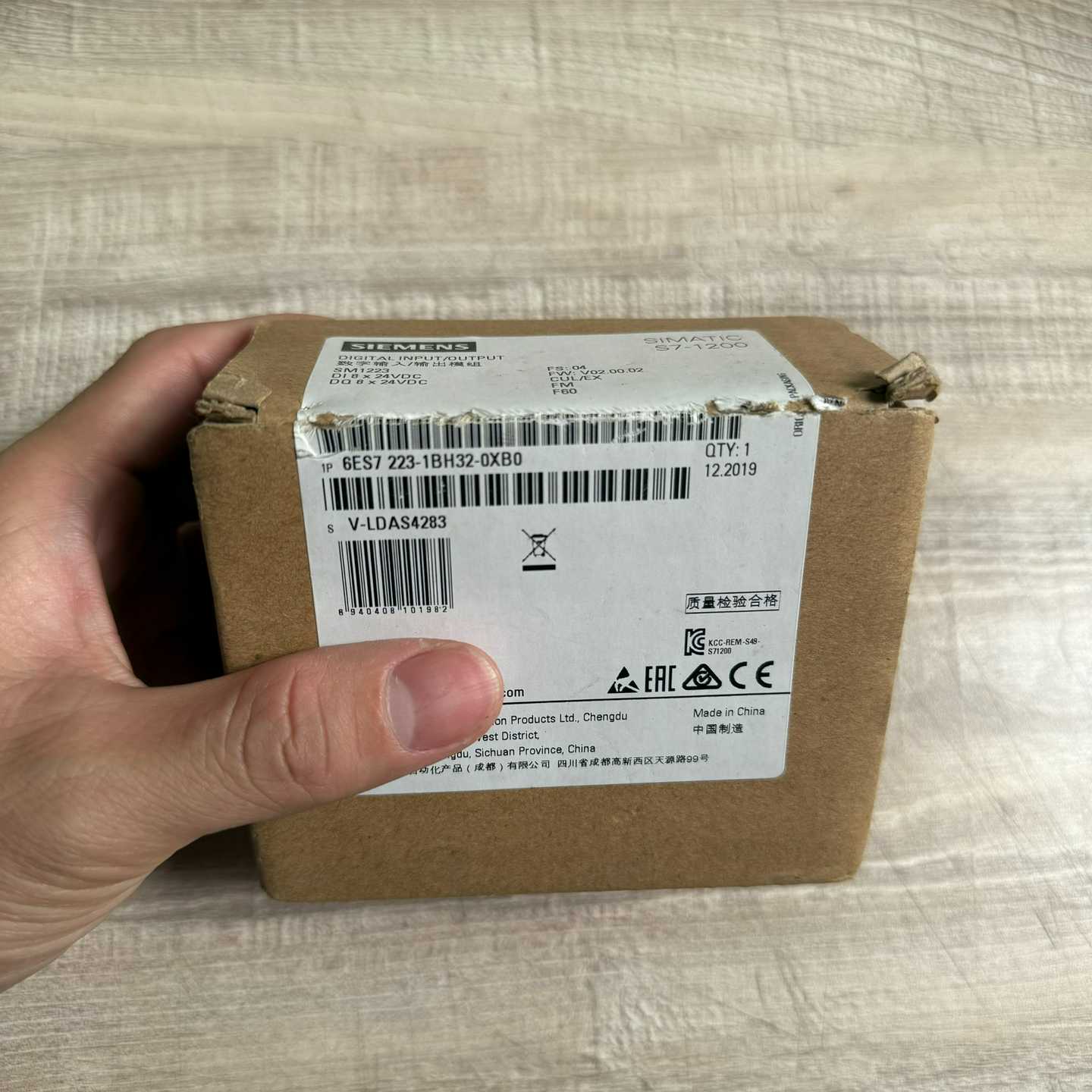 PLC模块6ES722-1BH32-0XB0，实物拍询价