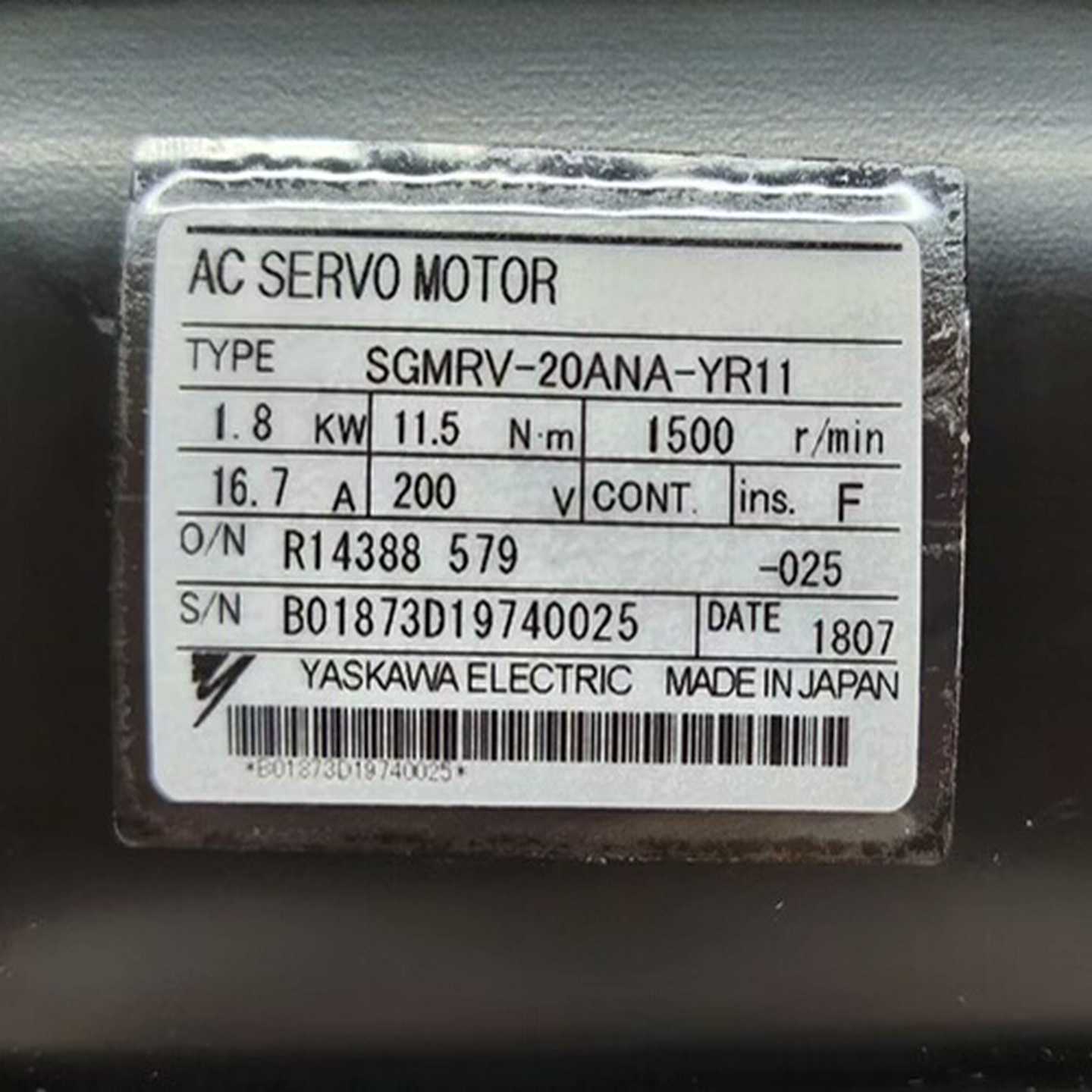 【议价】安川伺服电机SGMGV-1AADA61/75ADA61/55