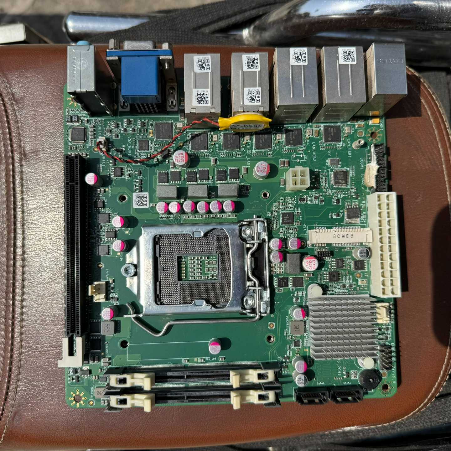 咨询-6网口EMB-60D1Ver:1.0工控主板115