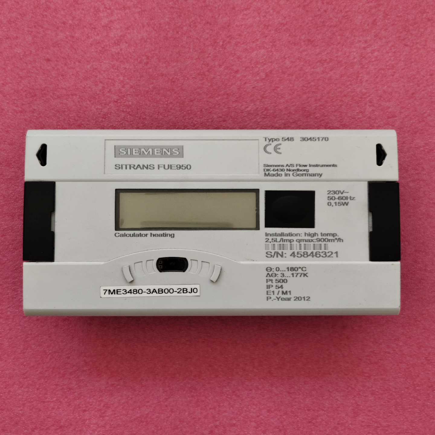 询价FUE9507ME3480-2BA00-4BJ1热量