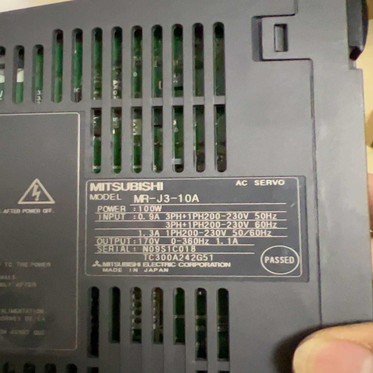 【请询价】三菱驱动器MR-J3-10AMR-J3-20A