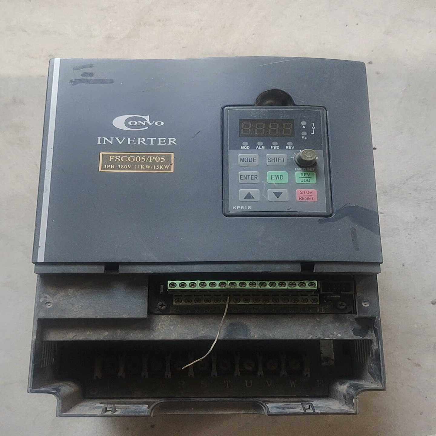 咨询-康沃变频器FSCG05.1-11K03P380V1