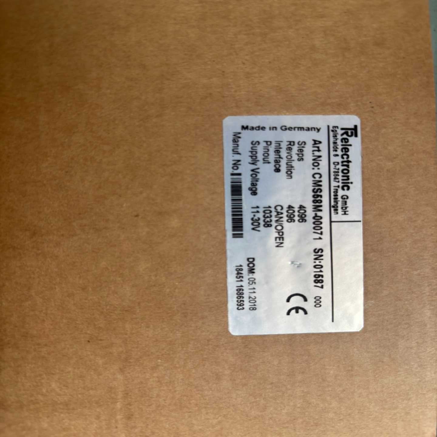 【请询价】全新原装TR帝尔值编码器CMS58M-00071现货