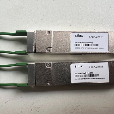 siluxSPCQ4TR2100GQSFP28光模--议价商品