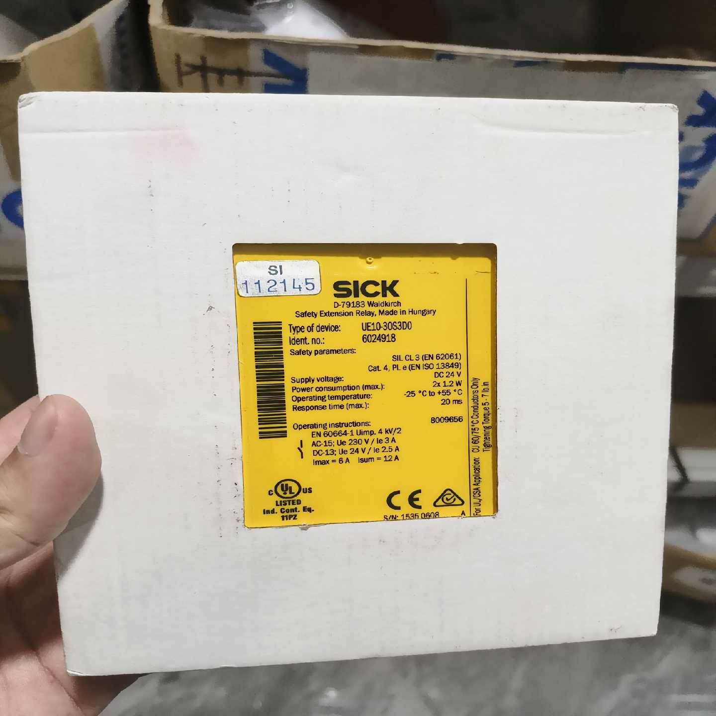 【议价】UE10-3OS3D0德国sick继电器，未拆封适用