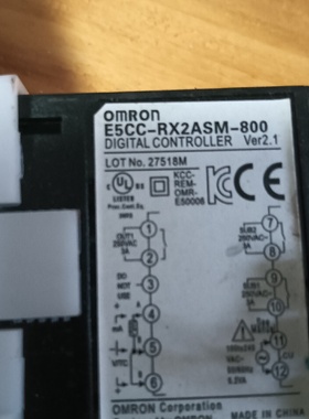 议价二手拆机欧姆龙温控仪E5CCRX2ASM800E5议价