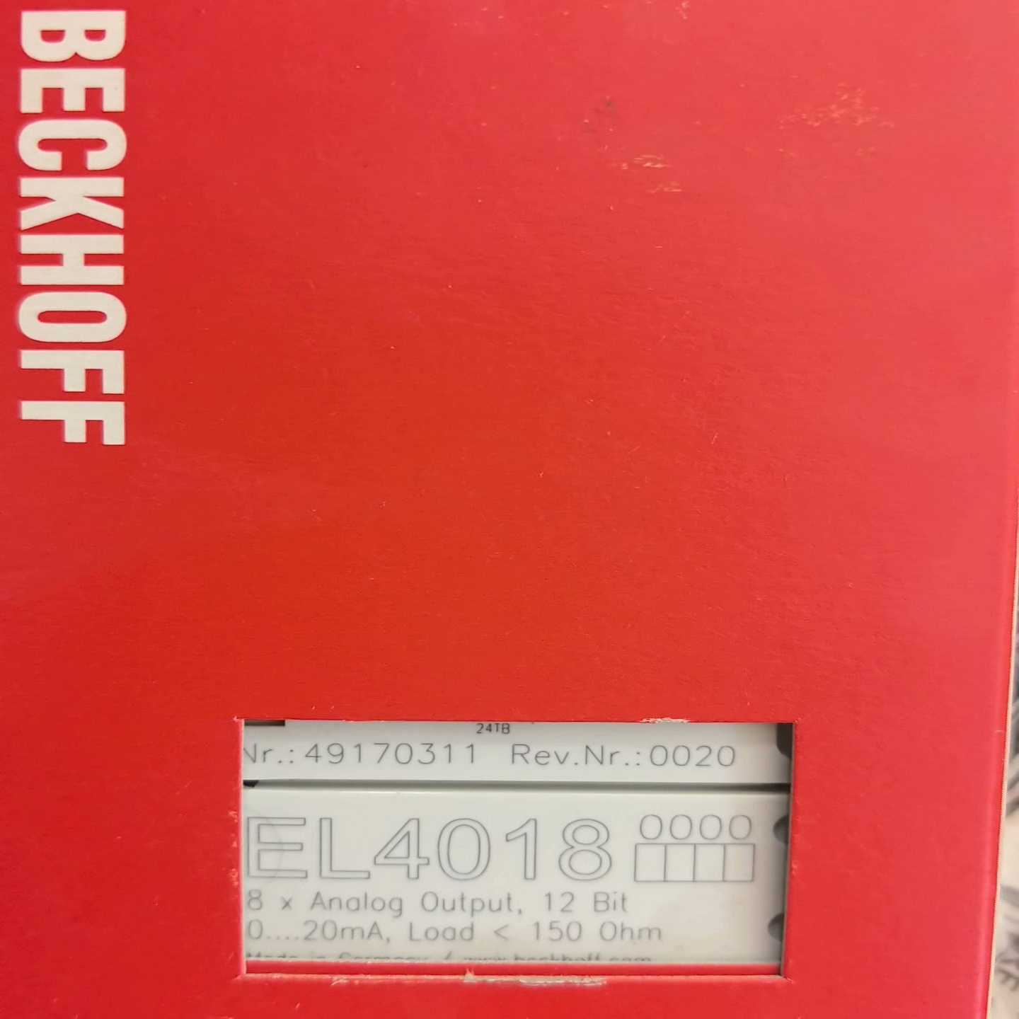 EL4018KL5101-0017这个两个KL5001询价