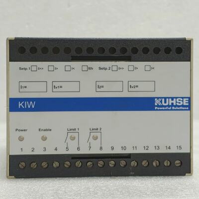 Kuhse KIW345 Current Monitoring Relay 2W345I0000 24V DC 5A C