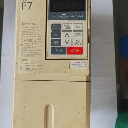设备变频变频安川F7 CIMR- F7A41P5【议价】
