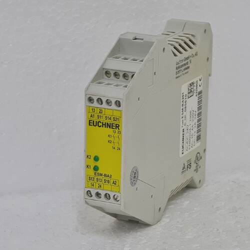 Euchner ESMBA201 Basic Unit ESMBA2... 2 Safety Contacts Cat