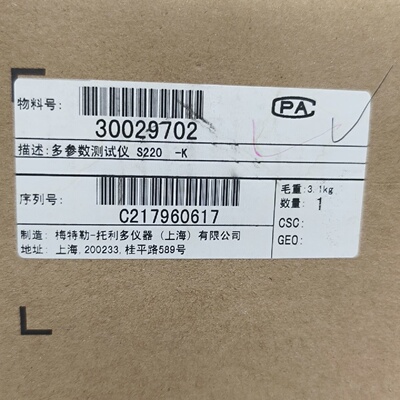 议价New Mettler Toledo MultiParameter Tester S220K nuine Pro
