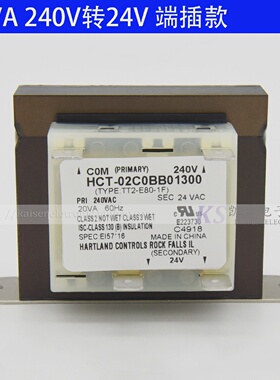 20VA208V240V转24VULHCT-09C0FQHCT-02C0BB空调风管机变压器