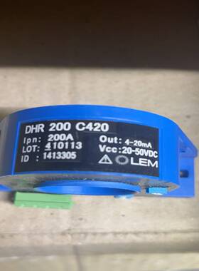 【议价】LEM霍尔电流传感器DHR200C420适用