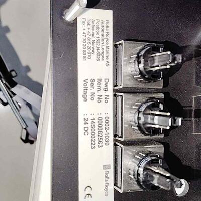 询价RollsRoyce舵机泵启停指示板型号00002