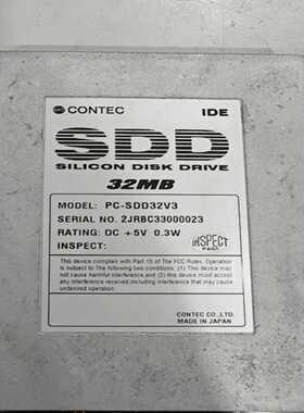 contec型号PC-SDD32V3，机器人电柜里拆下询价