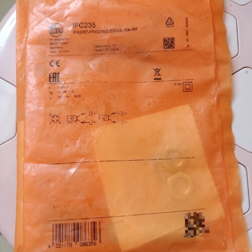 工程剩余全新原装易福门IFC235现货3个保证正品-议价
