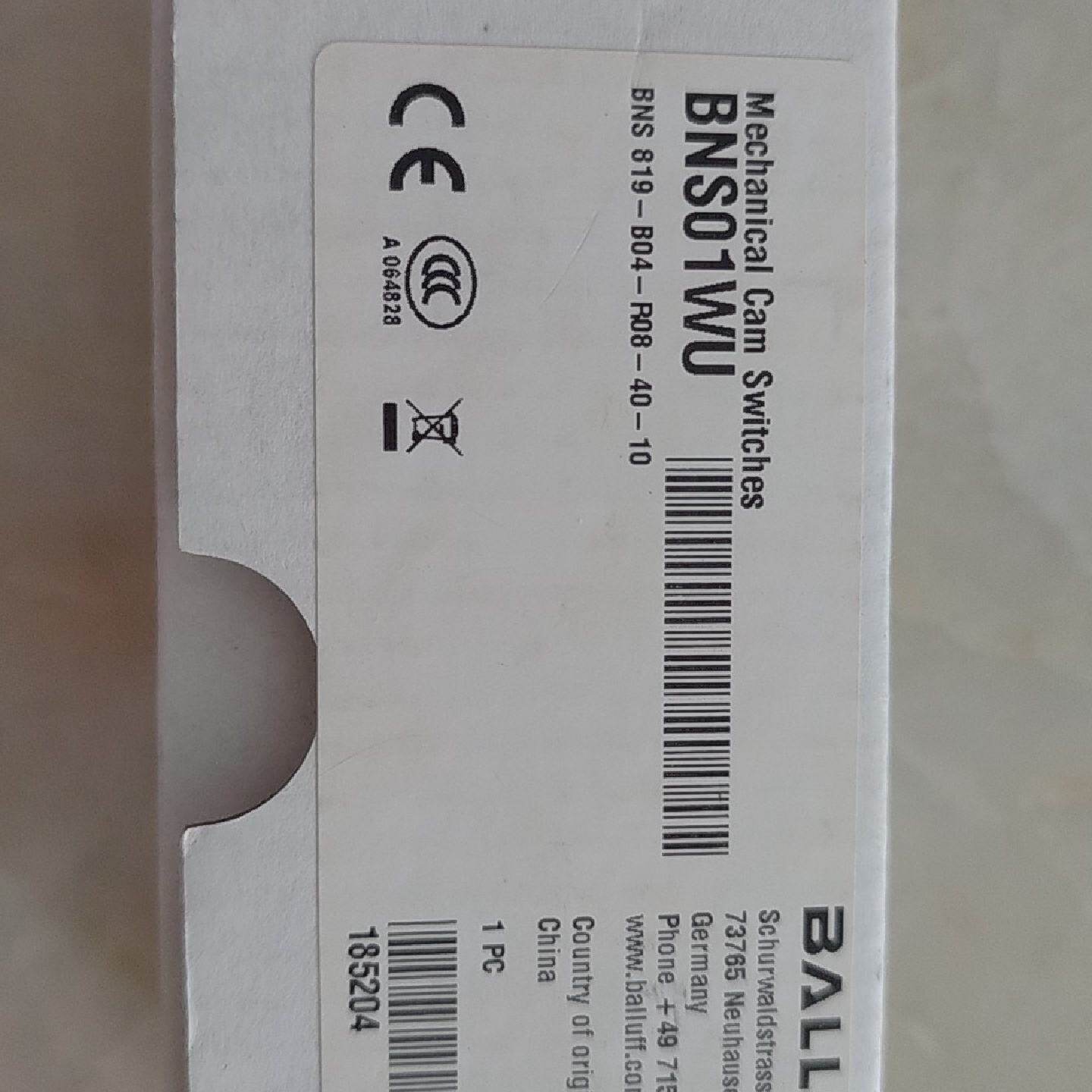 【询价】BALLUFF/巴鲁夫 BNS01WU BNS 819-B0适用