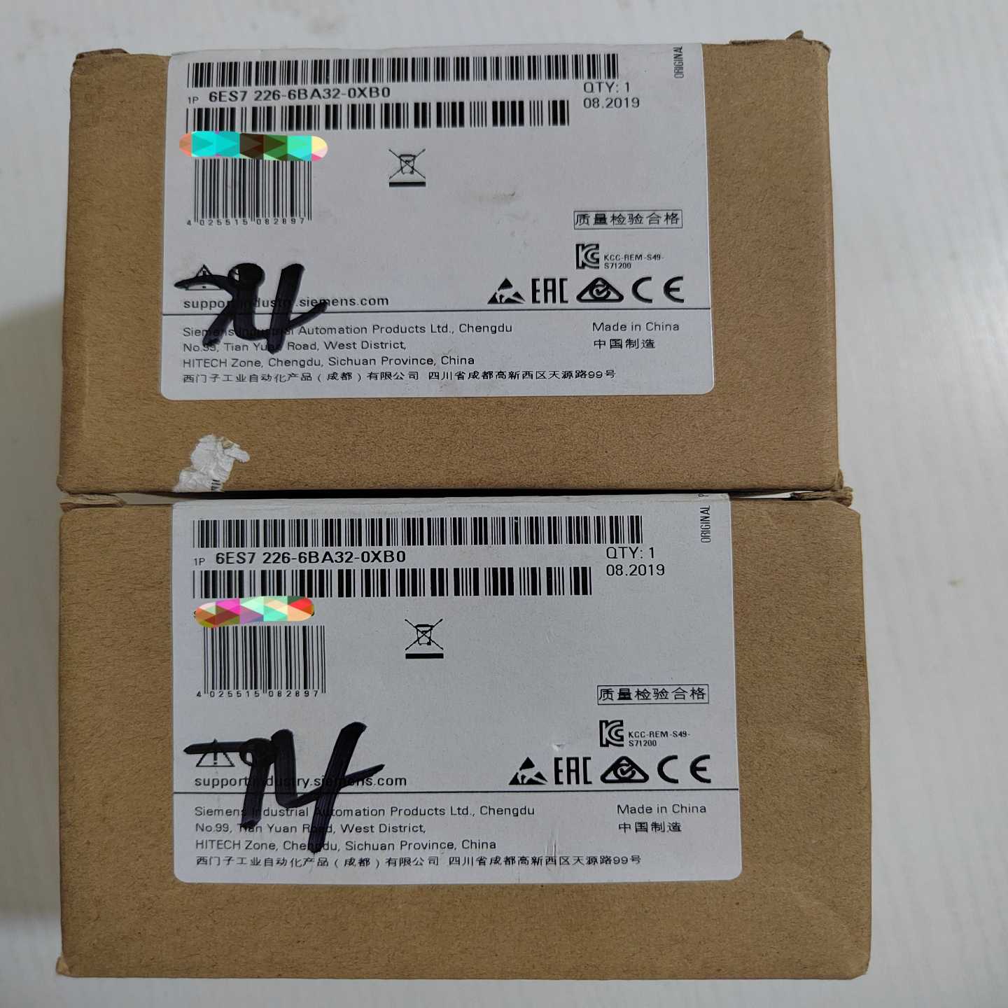 6ES7226-6BA32-0XB0，未拆封询价