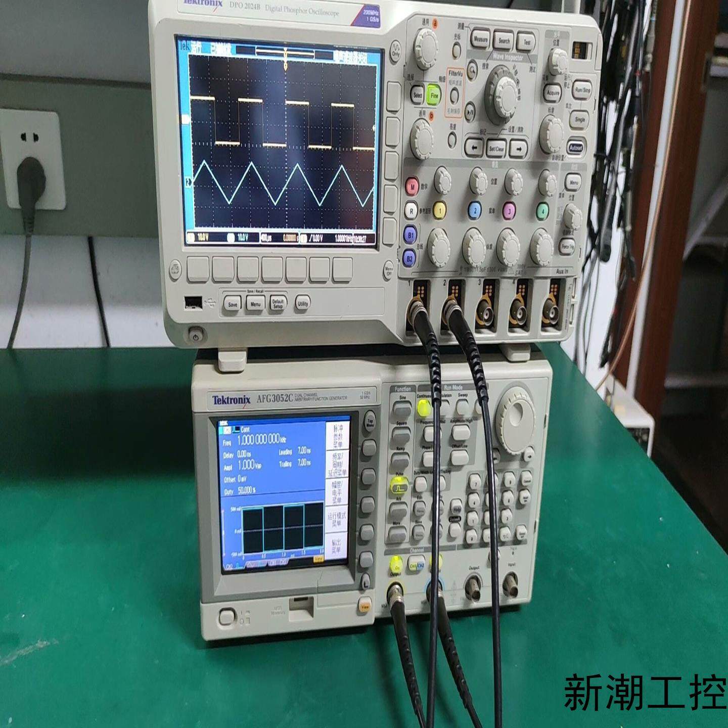 美国泰克双通道任意波发生器函数信号源afg3052c成色议价商品
