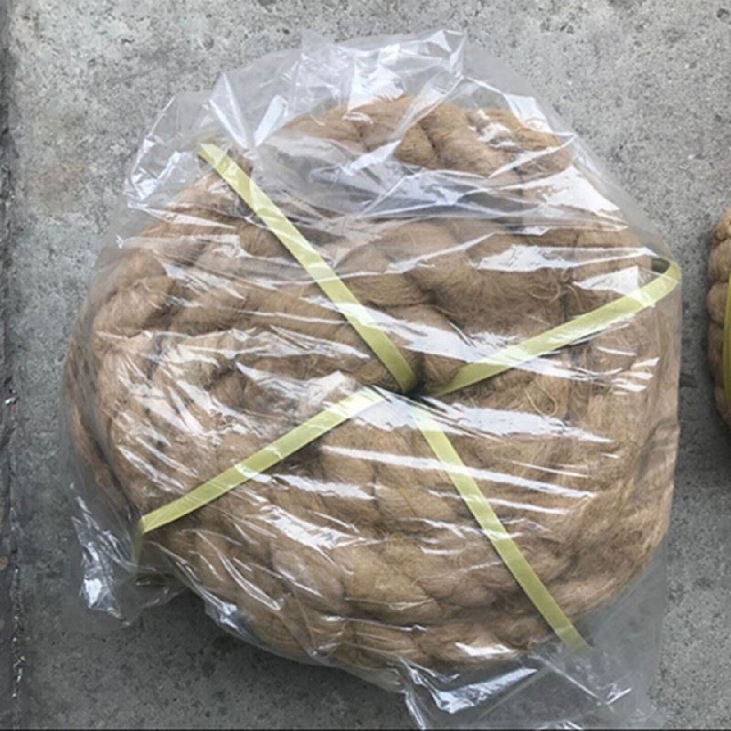 麻丝线麻水暖用管道丝扣管件细黄麻油麻丝密封和铅油麻绳优质公斤