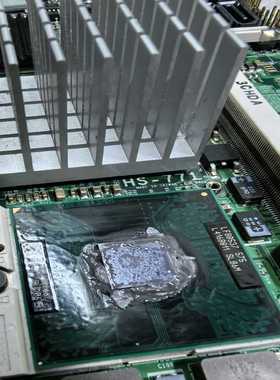 （议价）肯懋HS-771工控主板带CPU内存散热器