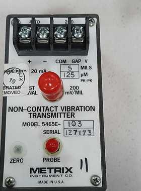 咨询-迈确METRIX振动传感器5465E-103，带包