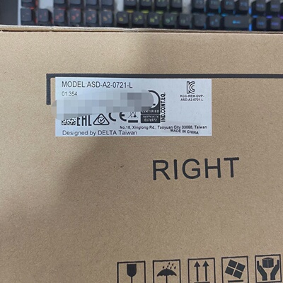 台达A2伺服驱动器型号ASDA20721L未开-询