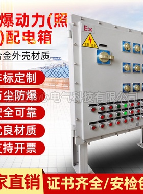 防爆照明动力配电箱铝合金专业检修接线箱控制柜空箱防爆器材批发