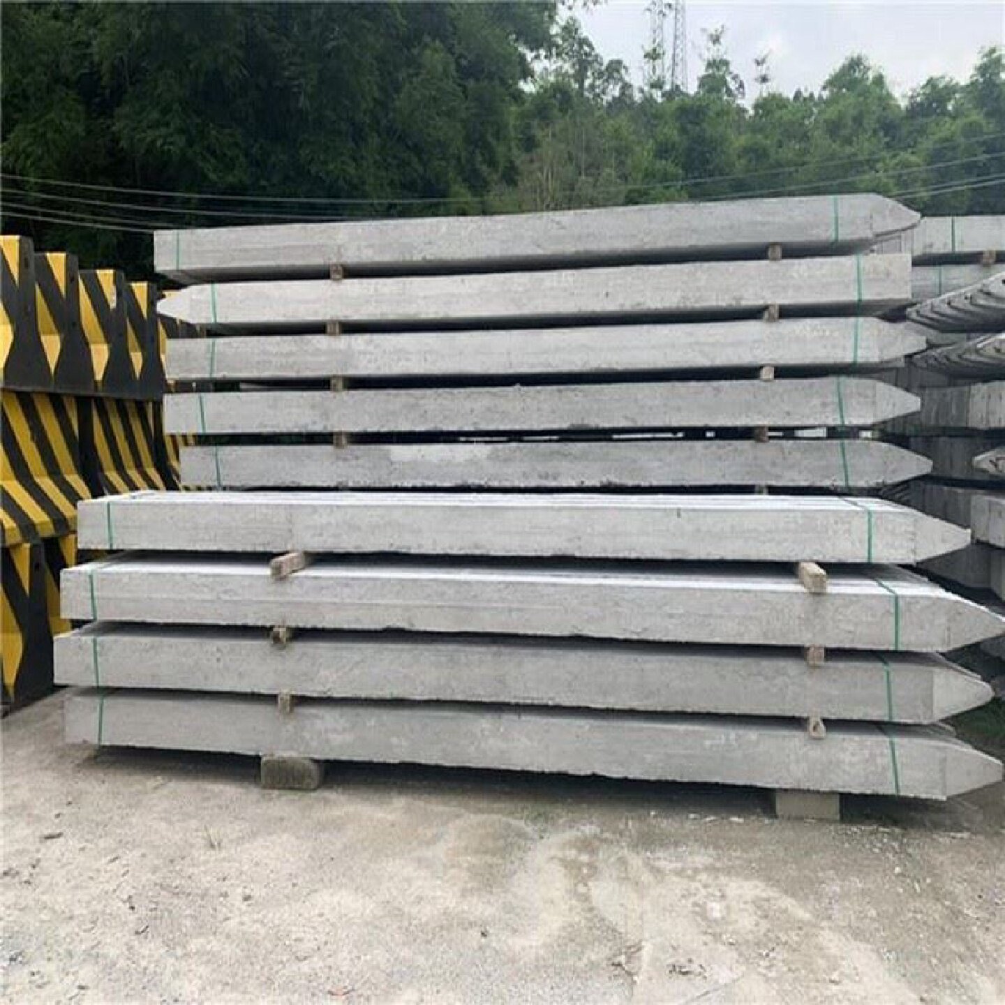 水泥桩方桩RHG混凝心土钢筋预制桩预制方桩桩方实方水泥立柱