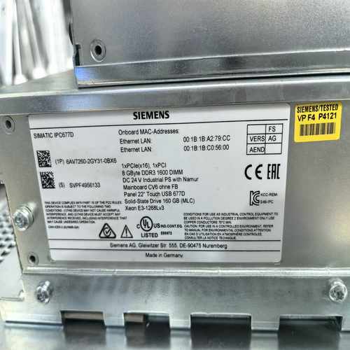 6AV7260-2GY31-0BX6成色新功能完好少量现货，--议价商品