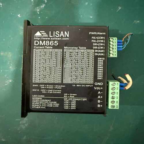 咨询-LISAN立三DM865步进电机驱动器，18-90V供电，支