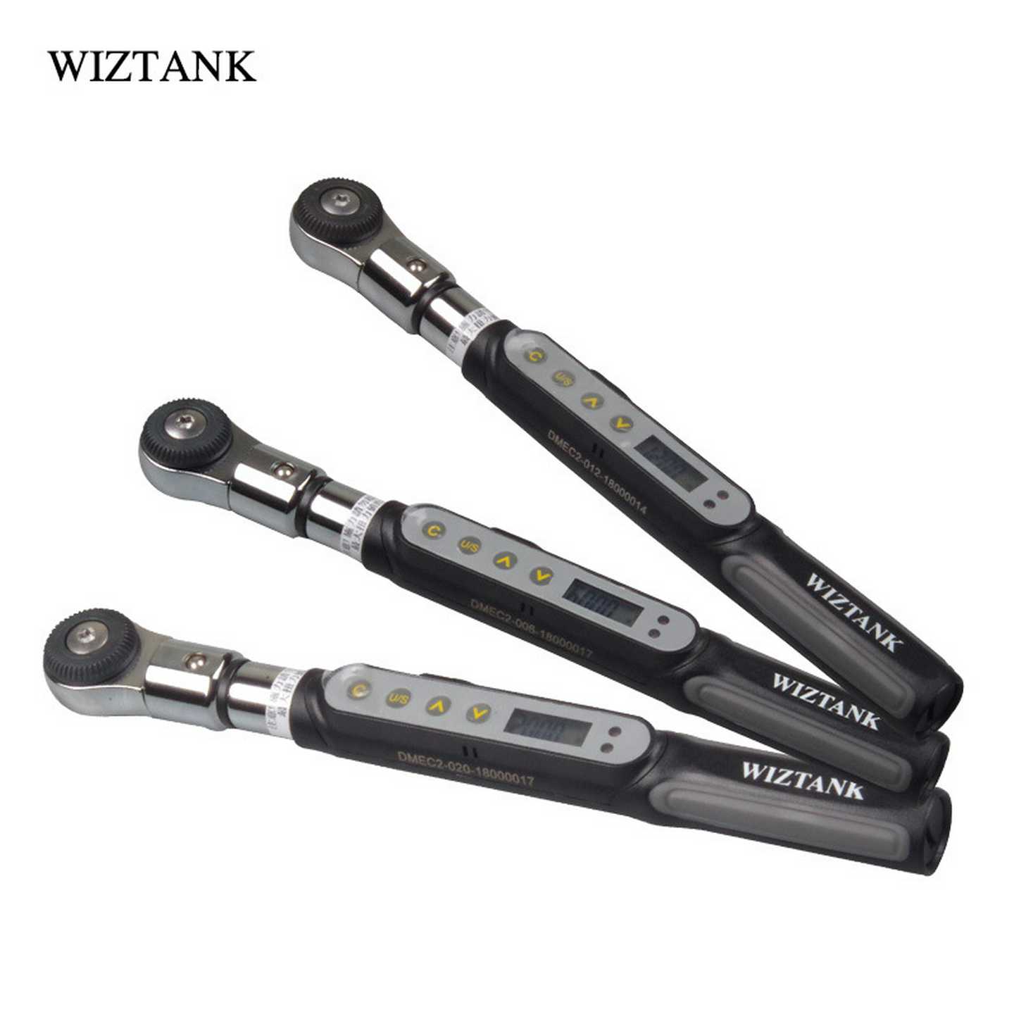 台湾WIZTANK数显扭力扳手DMEC-012BN小扭矩扳手0.6-12Nvm扭力计