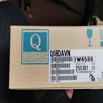 三菱PLC模块，Q68DAVN，实图拍摄，全新原装，功能正常--议价商品
