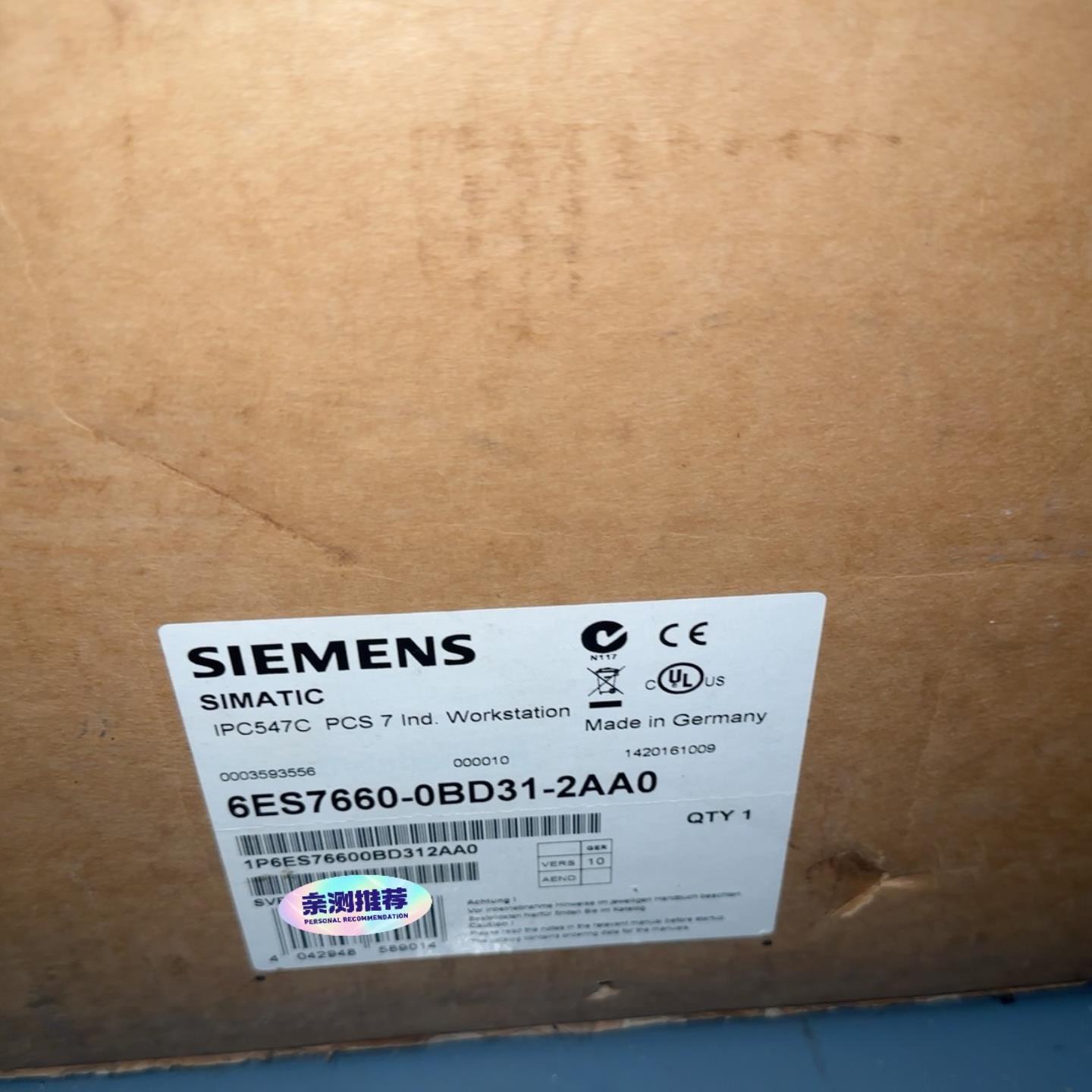 询价~SIMATIC IPC547C工业工作站，型号6ES7