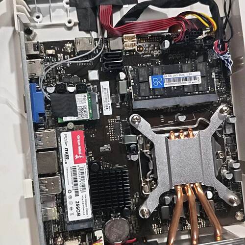 议价JWH510一体机主板，支持10.11代CPU，4代内存条
