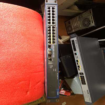 H3CS5500-24P-WiNet交换机，实物图拍照，正常--议价商品