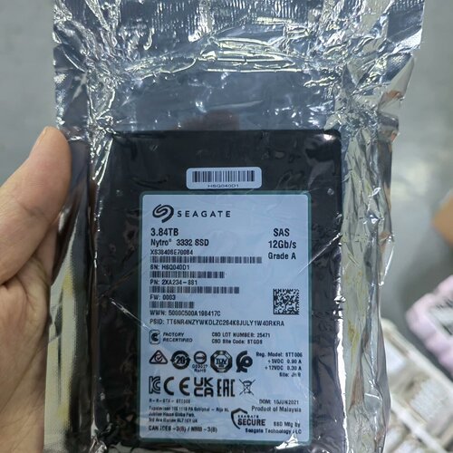 【询价】希捷 Nytro 3.84T SAS 12Gb/s