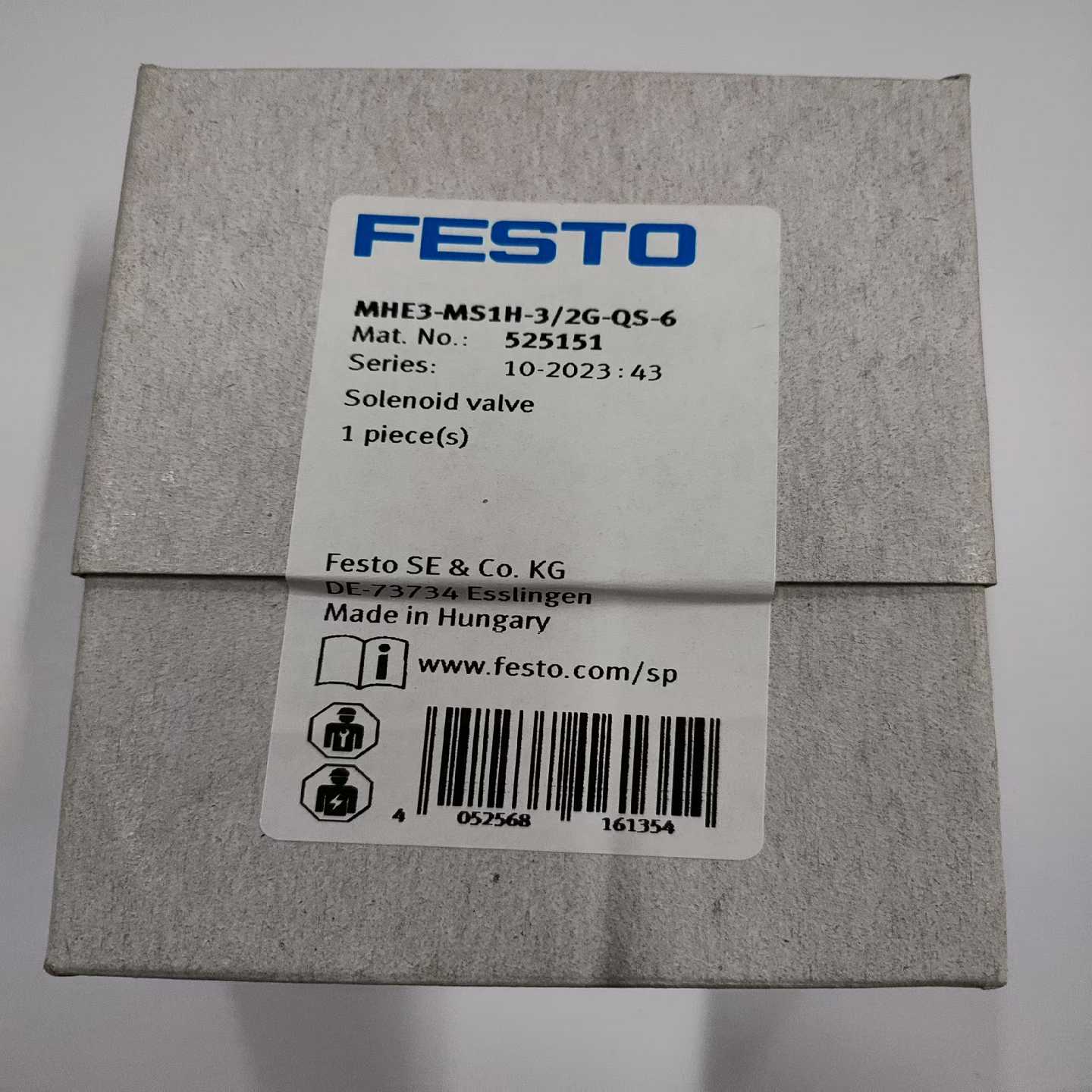 的FESTO快速开关电磁阀：MHE3-MS1H-3/2G询价