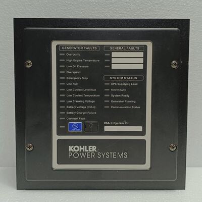 Kohler GM603992 Generator Fault and Status Indicator Panel