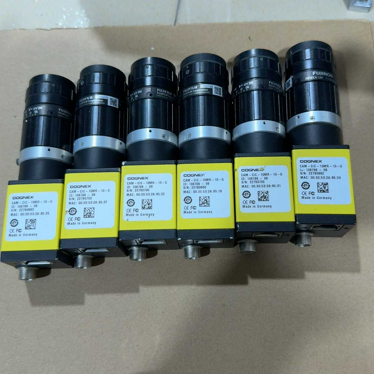 康耐视CAM-CIC-10MR-10-G工业相机，几乎全新，--议价商品